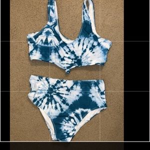 SHEIN high waisted two piece